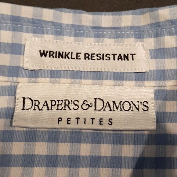 Draper's & Damon's  sz PM checked shirt - Picture 4 of 6